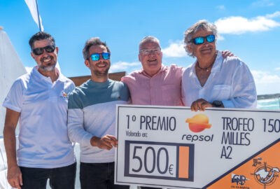 C.N. SA RÁPITA. «BLUE FLAG» SE IMPONE EN LA REGATA 150 MILLAS A2 TROFEO REPSOL