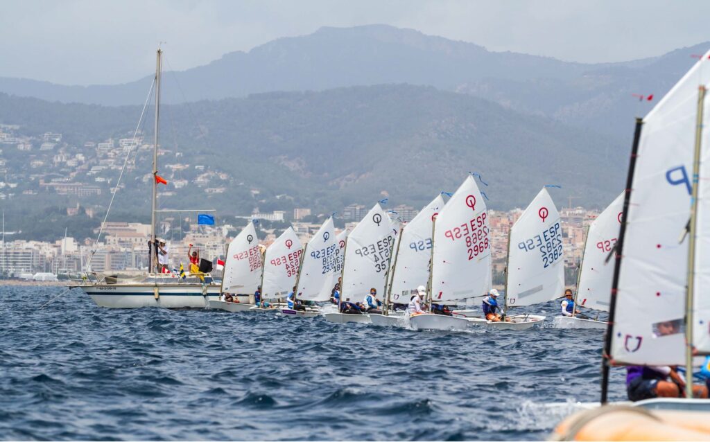 CALA GAMBA SE LLENA DE VELAS PARA LA XVII SETMANA DE VELA-TROFEO DURAN