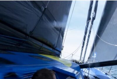 VENDÉE ARCTIQUE. SAM GOODCHILD PRIMERO EN FRANQUEAER EL CÍRCULO POLAR ÁRTICO