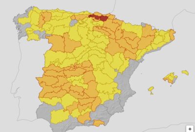 ALERTAS METEOROLÓGICAS A 21 JUN. 2026 11:00 LT.
