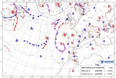 INFO METEO LOCALIDADES A 24 JUN. 2026 11:00 LT.