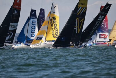 MAGNIFICO COMIENZO DE LA ETAPA FINAL DE LA 57ª SOLITAIRE DU FIGARO PAPREC