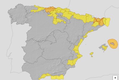 ALERTAS METEOROLÓGICAS A 25 JUL. 2026 10:00 LT