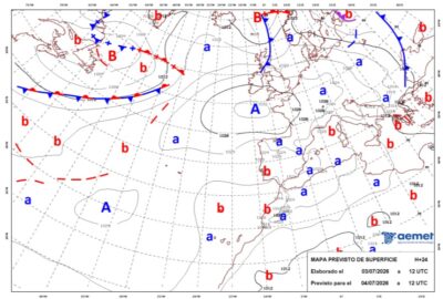INFO METEO LOCALIDADES A 4 JUL. 2026 09:00 LT.