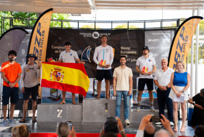 EL VALENCIANO ANTONIO GASPERINI SE PROCLAMA CAMPEÓN DE EUROPA DE WASZP EN EL MAR MENOR