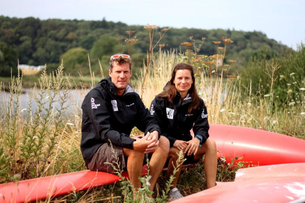 THE OCEAN RACE. PAUL MEILHAT Y MARIANA LOBATO LANZAN EL BARCO PARA LA NUEVA CAMPAÑA «UNITED BY THE OCEAN»