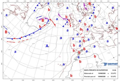 INFO METEO LOCALIDAES A 16 AGO. 2026 09:00 LT.