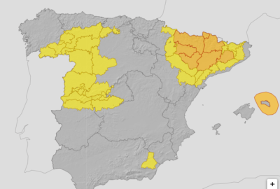 ALERTAS METEOROLÓGICAS A 24 AGO. 2026 08:00 LT.