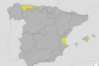 ALERTAS METEOROLÓGICAS A 25 AGO 2026 08:00 LT.