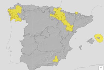 ALERTAS METEOROLÓGICAS A 26 AGO 2026 08:00 LT.