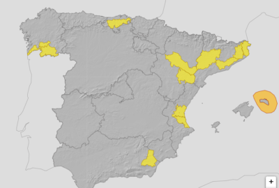 ALERTAS METEOROLÓGICAS A 27 AGO. 2026 10:00 LT.