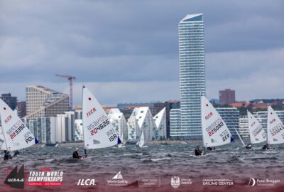 EL REGRESO DEL VIENTO PERMITE CELEBRAR TRES REGATAS EN EL CAMPEONATO DEL MUNDO JUVENIL DE ILCA 6