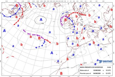 INFO METEO LOCALIDADES A 4 AGO. 2026 09:00 LT.