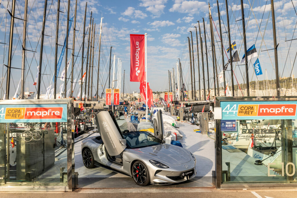 MG, VEHÍCULO OFICIAL DE LA 44ª COPA DEL REY MAPFRE