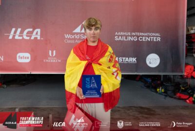 NIKKO PALOU SE CUELGA EL ORO EN LA CATEGORÍA SUB-17 Y LA PLATA ABSOLUTA DEL MUNDIAL JUVENIL DE ILCA 6