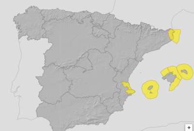 ALERTAS METEOROLÓGICAS A 10 SEP. 2026 10:00 LT.