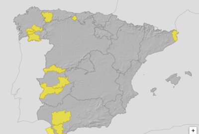 ALERTAS METEOROLÓGICAS A 14 SEP. 2026 08:00 LT.