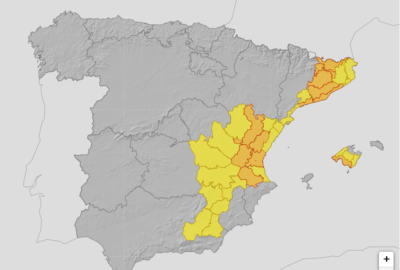 ALERTAS METEOROLÓGICAS A 16 SEP. 2026 08:00 LT.
