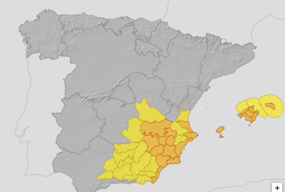 ALERTAS METEOROLÓGICAS A 17 SEP. 2026 08:00 LT.