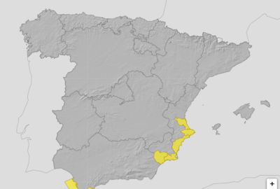 ALERTAS METEOROLÓGICAS A 19 SEP. 2026 08:00 LT