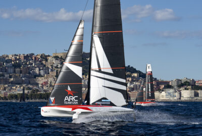 38TH AMERICA’S CUP LOUIS VUITTON. PR2. EL «ARC TEAM USA» PÚNTUA PRIMERO PERO EL «LUNA ROSSA 1» BRILLA Y SE SITÚA EN CABEZA AL FINALIZAR LA JORNADA