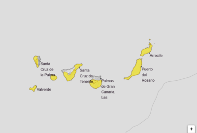 ALERTAS METEOROLÓGICAS A 25 SEP. 2026 08:00 LT.