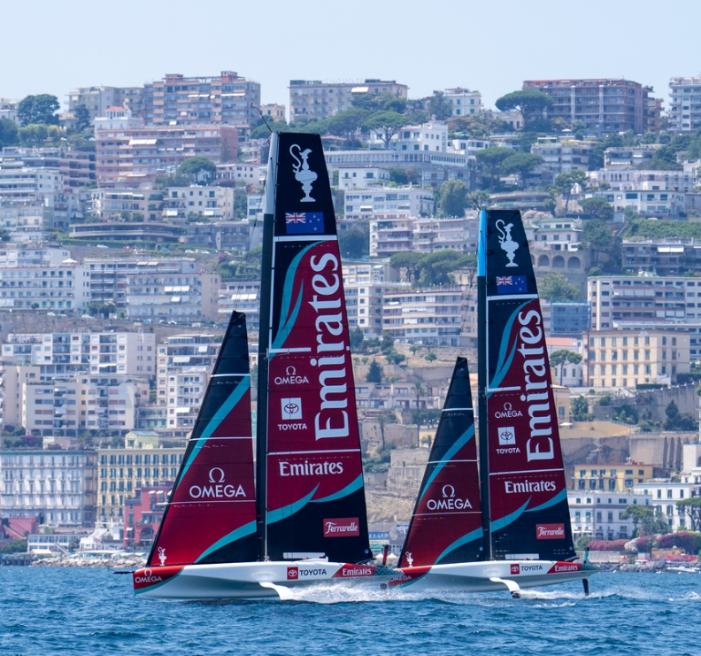 38TH AMERICA’S CUP LOUIS VUITTON. FALTA UNA SEMANA PARA PR2 NÁPOLES