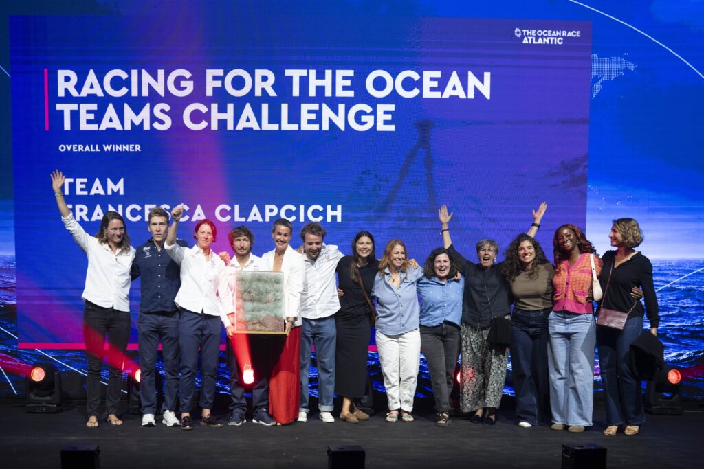 TEAM FRANCESCA CLAPCICH, IMPULSADO POR 11TH. HOUR RACING, SE ALZA CON EL PRIMER PUESTO POR SU DESTACADO IMPACTO OCEÁNICO EN THE OCEAN RACE ATLANTIC