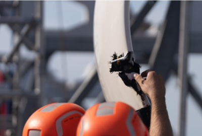 38TH AMERICA’S CUP LOUIS VUITTON. GB1 SUFRE DAÑOS EN SU AC40 TRAS UN INCIDENTE EN EL GOLFO DE NÁPOLES