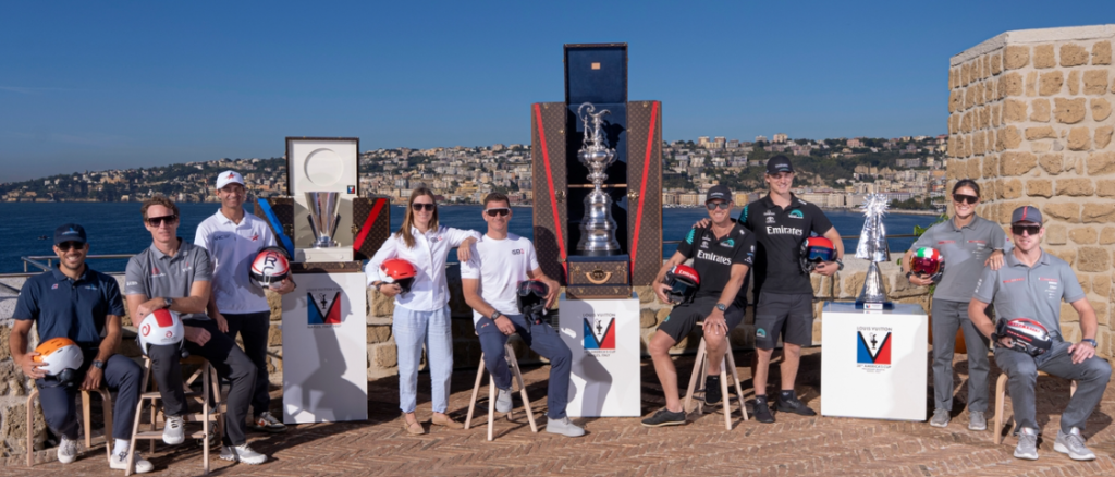 38TH AMERICA’S CUP LOUIS VUITTON. RUEDA DE PRENSA DE LOS PATRONES ANTES DE LA PR2 DE NÁPOLES