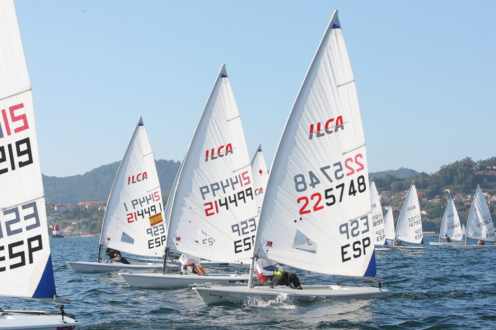 R.C.N. VIGO. XXVII SEMANA DEL ATLÁNTICO. PRIMEROS LÍDERES EN ILCA