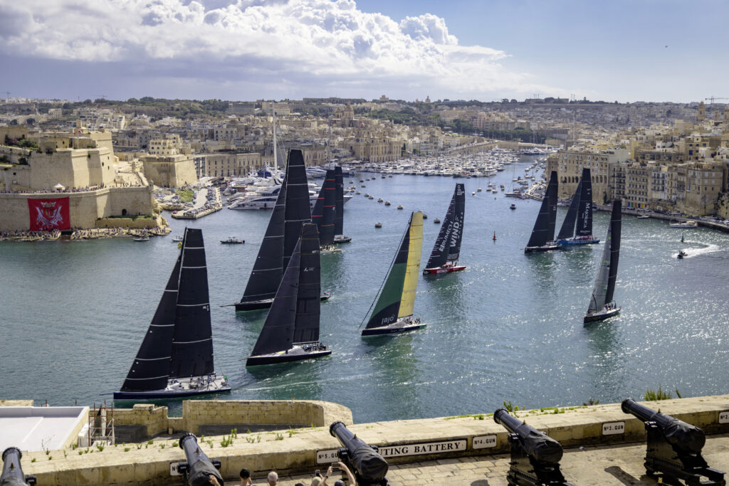 ROLEX MIDDLE SEA RACE. COMIENZA LA AVENTURA ENTRE VOLCANES