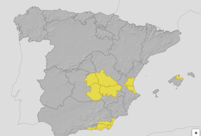 ALERTAS METEOROLÓGICAS A 31 OCT. 2026 09:00 LT.