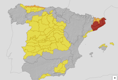 ALERTAS METEOROLÓGICAS A 4 OCT. 2026 08:00 LT.