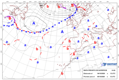 INFO METEO LOCALIDADES A 5 OCT. 2026 09:00 LT.
