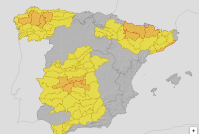 ALERTAS METEOROLÓGICAS A 6 OCT. 2026 08:00 LT.